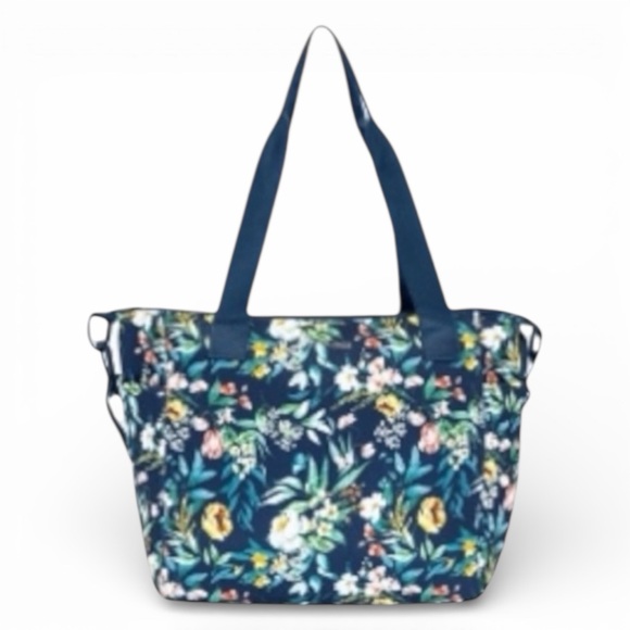 My Tagalongs Floral On The Move Commuter Tote Bag NWT - Picture 3 of 7